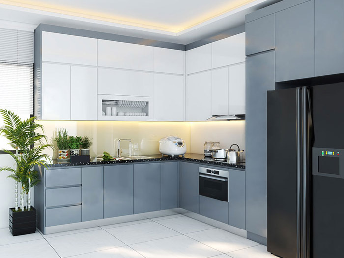 Mẫu Tủ Bếp Chung Cư Nhỏ đẹp (9)