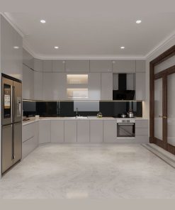 Tủ Bếp Nhựa Picomat Cánh Melamine Cho Biệt Thự 2