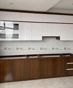 Tủ Bếp Nhựa Picomat Cánh Melamine Cho Nhà Nhỏ 1