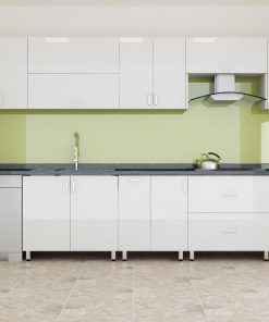 Tủ Bếp Nhựa Picomat Cánh Melamine Hà Nội
