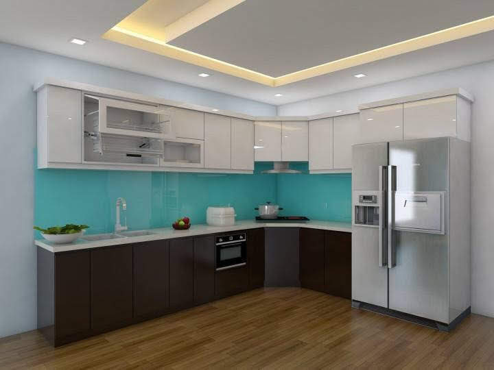 Tủ Bếp Nhựa Picomat Cánh Melamine Hải Phòng